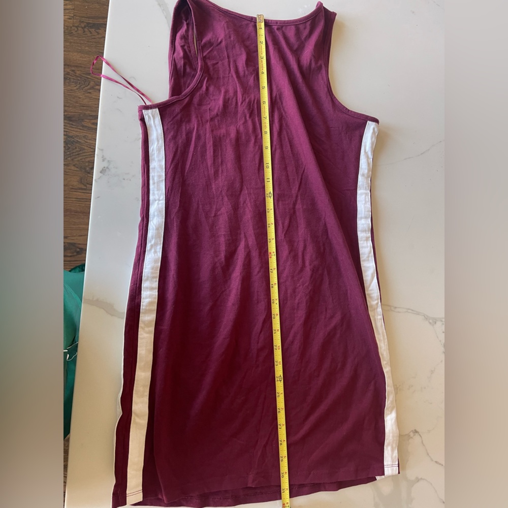 Fashion Nova Side Sleeveless Stripe Dress Size Small - Picture 5 of 7